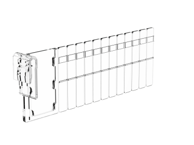 Shelf dividers with closed front - H+H SYSTEM (EN)