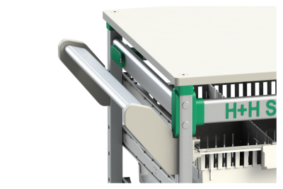 H+H FlexShelf handle bar